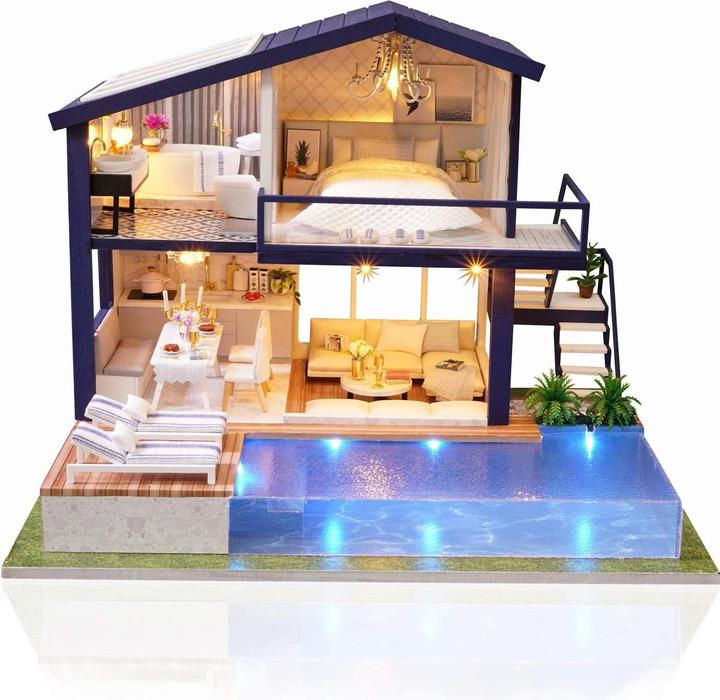 Image du produit Cuteefun Kit bricolage maison de poupée miniature