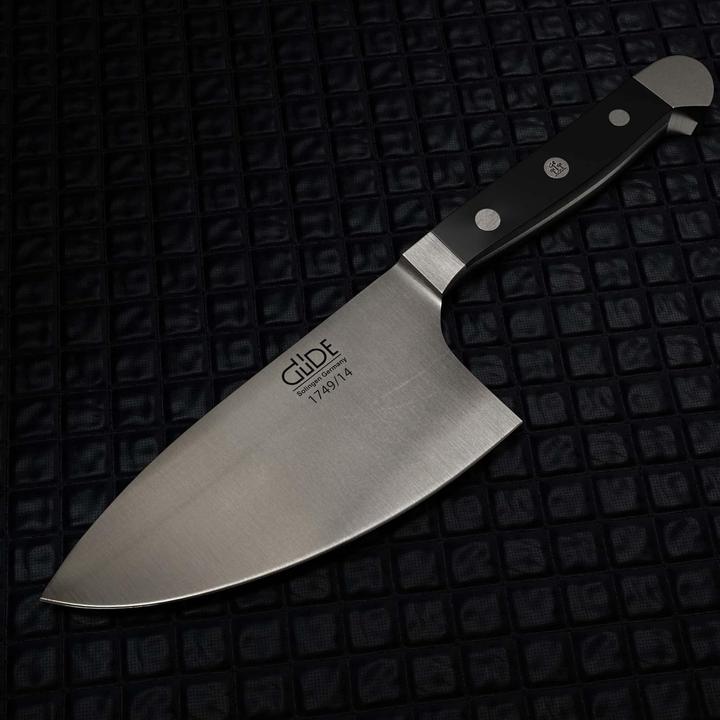 Actual product image Gude Alpha kruidenmes haai 14 cm messenstaal zwart (14 cm)