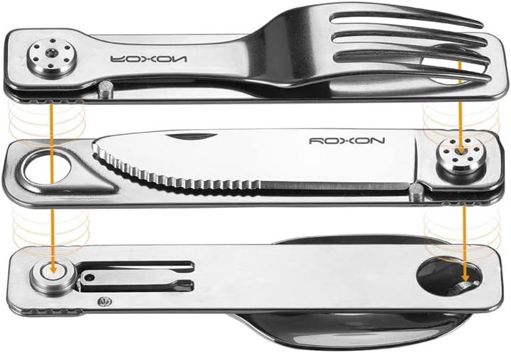 Image du produit Roxon 3-in-1 Campingbesteck abnehmbar