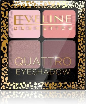 Produktbild Eveline Quattro Eyeshadow quad eye shadow 12 5.2g (Quattro Eyeshadow)