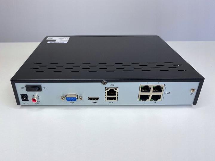 Actual product image Reolink Servers | PoE NVR for 24/7 Continuous Recording | PN01-4 | 4-Channel