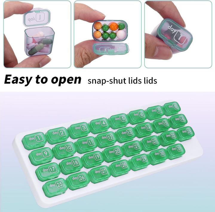 Actual product image Cbx Tablet Box Month - 31 days