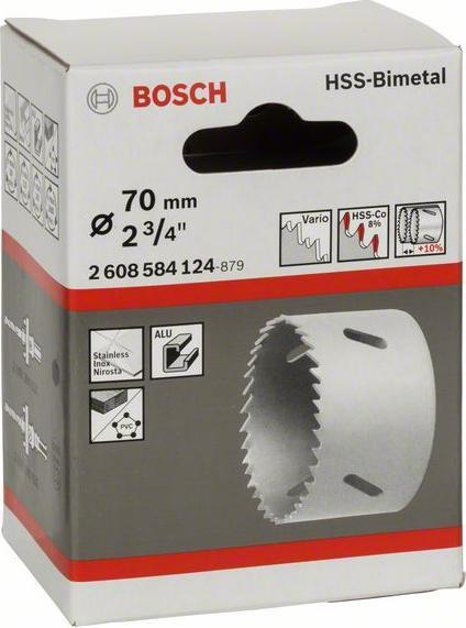 Image du produit Bosch Professional Zubehör Scie cloche bimétallique HSS pour adaptateur standard, 70 mm, 2 3/4 pouces (70 mm)