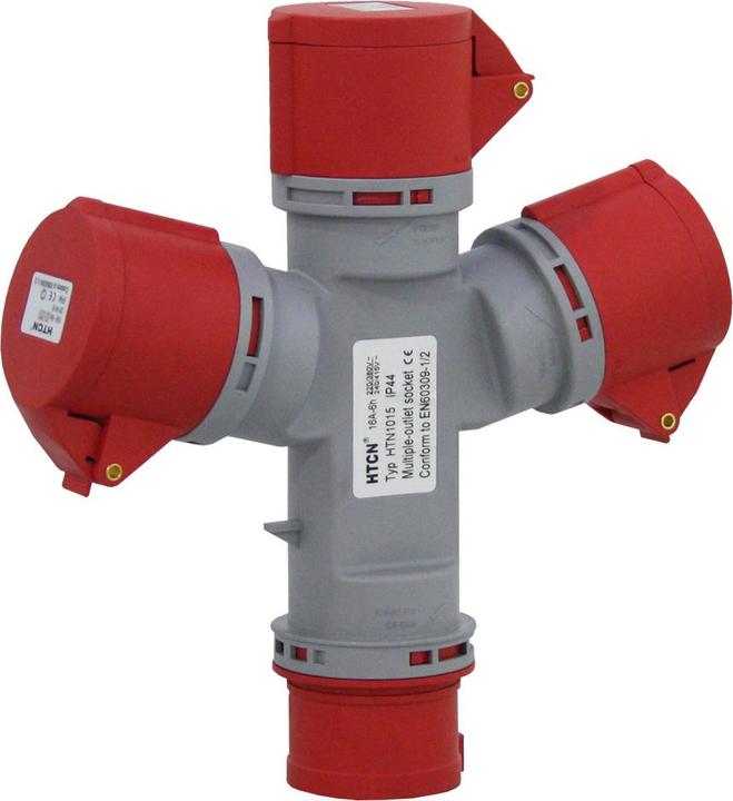 Ekström Steckverteiler (3x, CEE 16/5)