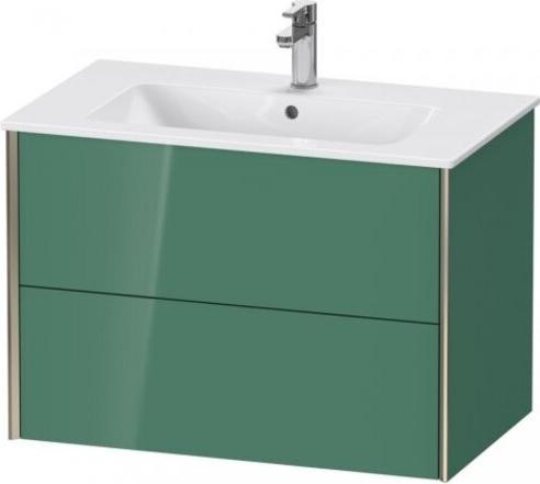 Actual product image Duravit Durait XViu 4126 Vanity unit wall-mounted, 2 drawers, for wash basin ME by Starck 233683, 810x480 mm