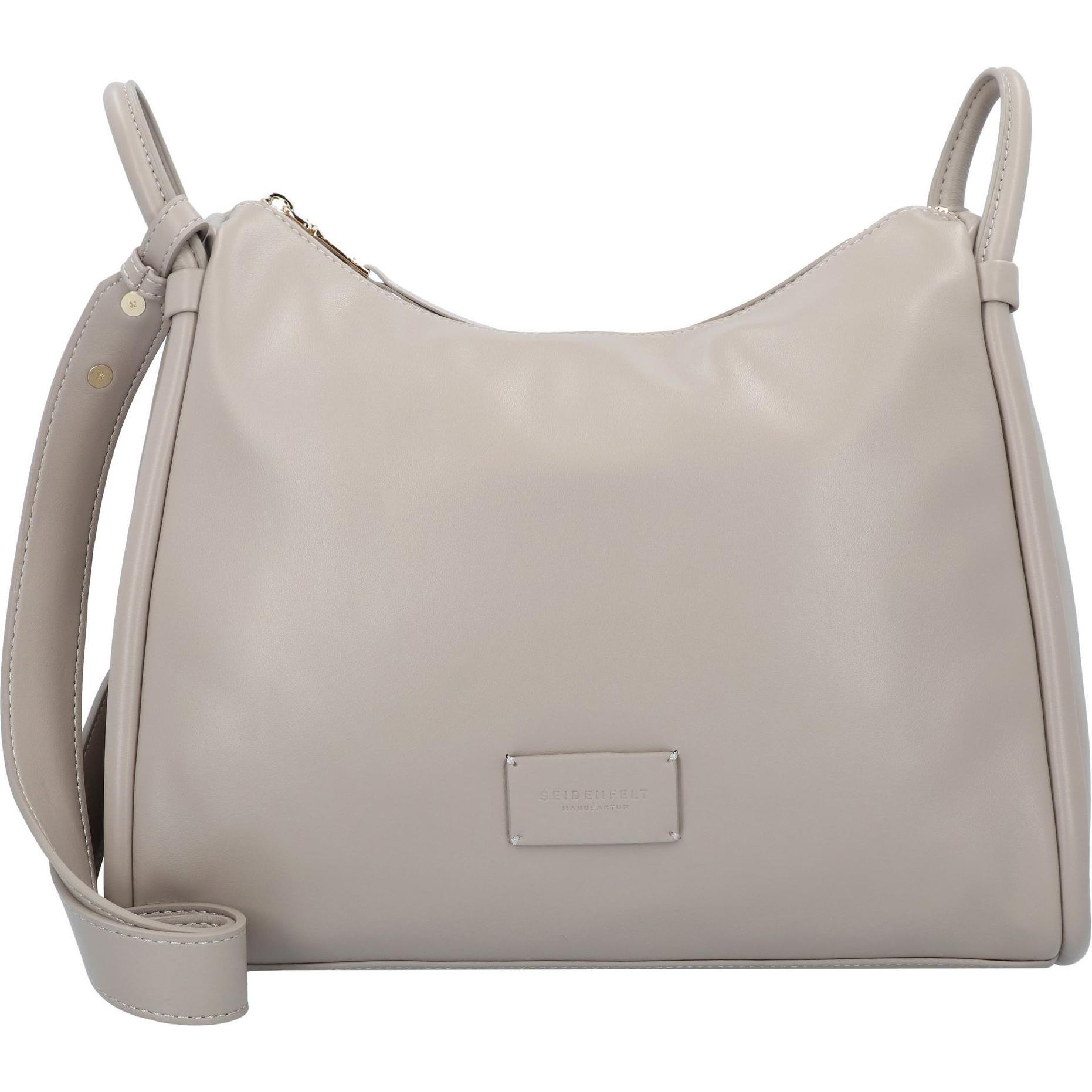 Seidenfelt, Handtasche, Kaavi Umhängetasche 34 cm, Beige