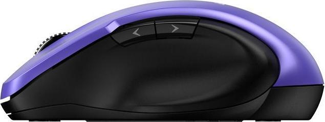 Actual product image Genius 8200S/Ergonomická/Blue Track/Bezdrátová USB/Fialová (Wireless)