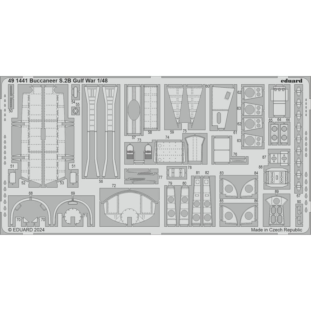 Eduard Buccaneer S.2B Gulf War AIRFIX