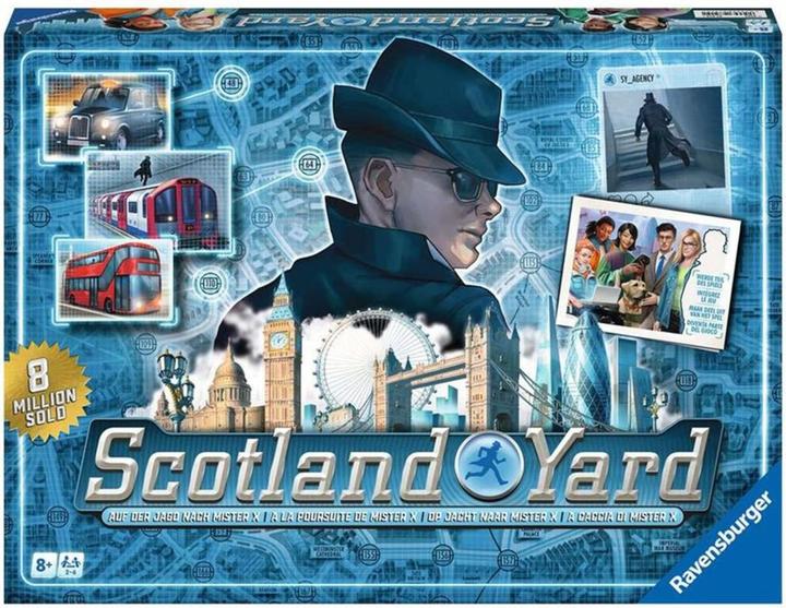 Actual product image Ravensburger Scotland Yard (English, French, German, Italian, 2 - 6 Players)