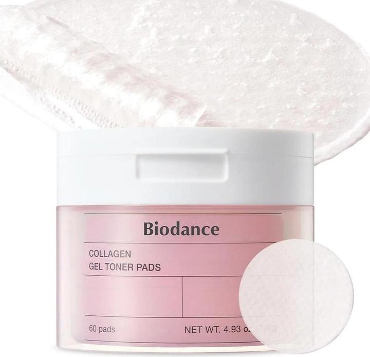 Produktbild Biodance Collagen Gel Toner Pads 60 Pads (Reinigungstücher Gesicht, 140 g)
