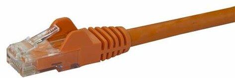 Immagine prodotto StarTech Cavo Patch Cat6 Arancione Da 0,5 M (UTP, CAT6, 0.50 m)