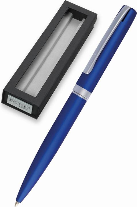 Produktbild Online Kugelschreiber Eleganza 34642 satin blue (Satin Blue, 1 x)