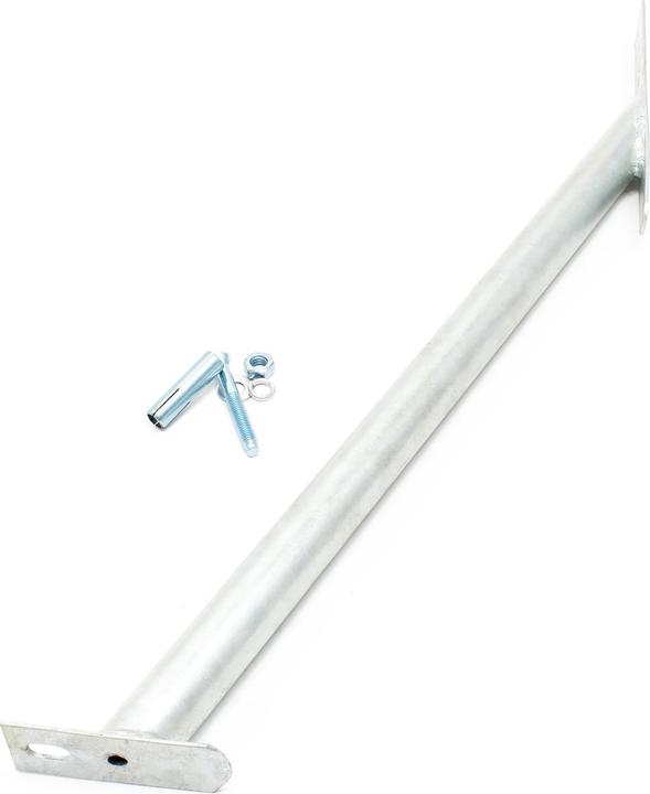 Immagine prodotto Wiltec Sturmanker Stahl 650x290mm Bodenanker Pfostenhalter Zaunhalter Gartenzaun