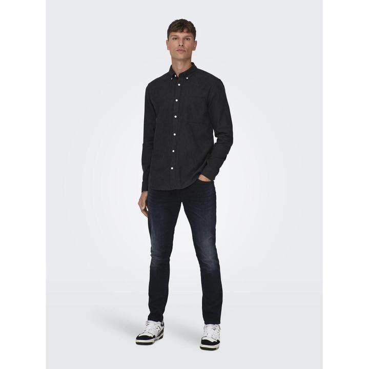 Immagine prodotto Only & Sons Camicia a maniche lunghe a tinta unita (XS)