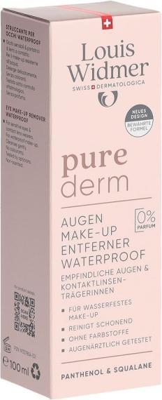 Actual product image Louis Widmer Augen Make-up Entferner (Make-up remover, 100 ml)