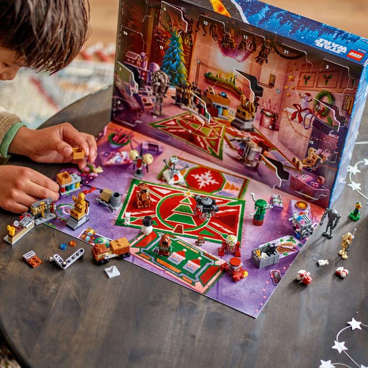 Actual product image LEGO Advent Calendar 2025 (LEGO Star Wars, 75418)