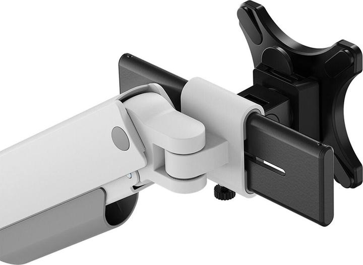 Produktbild Neomounts Tischhalterung duo 100x100 11kg/24-34"/wei?/voll beweglich (Tisch, 34", 11 kg)