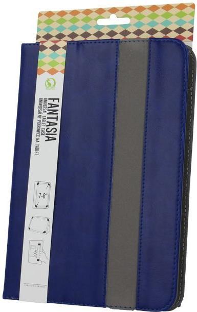 Actual product image GreenGo Universal case Fantasia for tablet 7-8" dark blue (Universal)