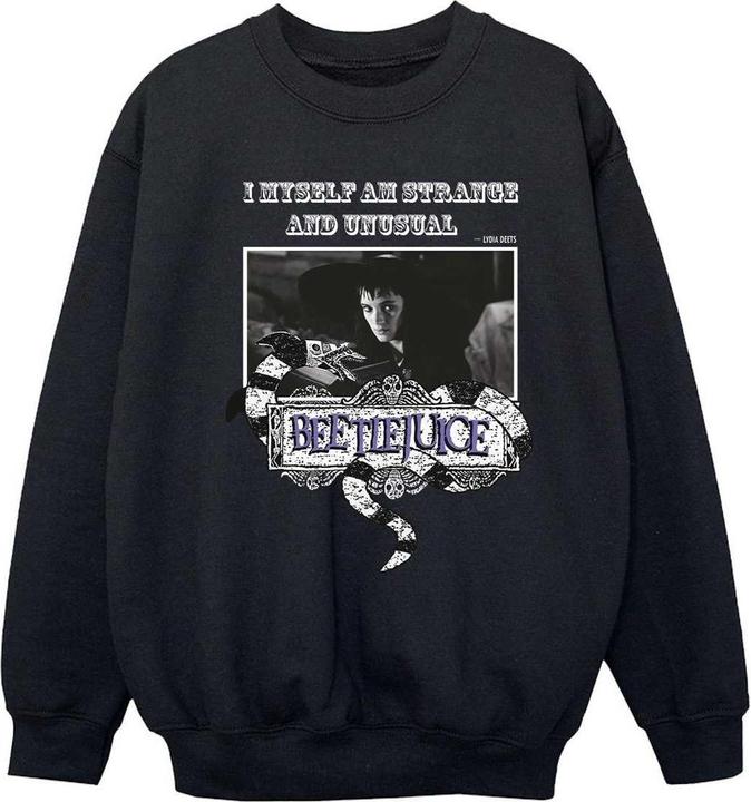 Produktbild Beetlejuice Strange And Unusual Sweatshirt Mädchen (104)