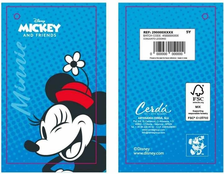 Produktbild Minnie Mouse Bekleidungs-Set Grau (92)