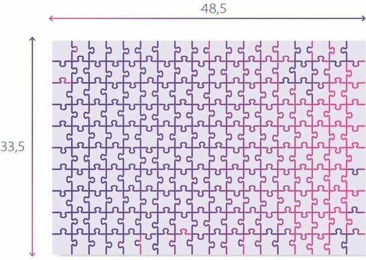 Produktbild Clementoni Stitch Puzzle Teilen S (180 Teile)
