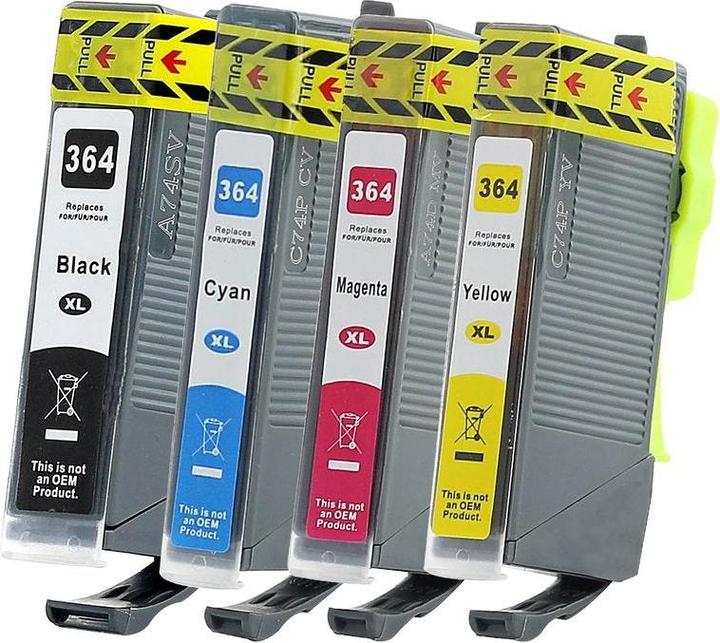 Immagine prodotto Hermex Cartuccia d'inchiostro compatibile XL per HP PhotoSmart B8550 (M, Y, FC, C)