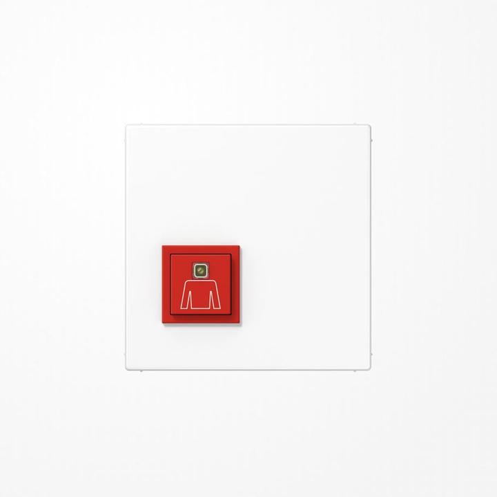 Actual product image JUNG Clinic call button aws LS / NaV ZP NRSLS0834RTWW