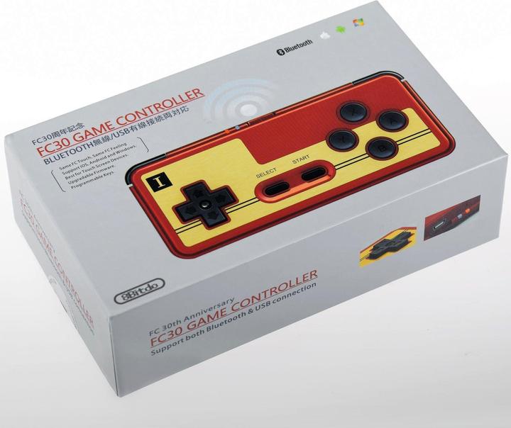 Actual product image 8bitdo FC30 Bluetooth Controller (iOS, Android, Mac, PC)