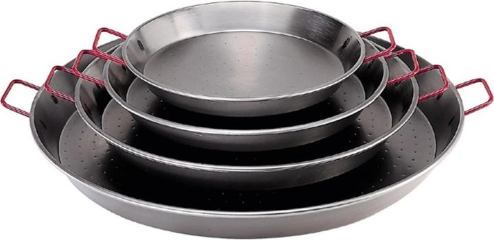 Immagine prodotto de Buyer La Lyonnaise paella pan Viva España con 2 manici (Padella per paella, 32 x 4.40 cm)