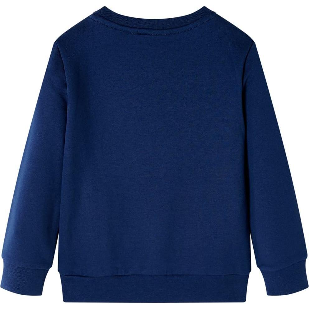 Thumbnail - VidaXL, Unisex, Pullover, Kinder-Sweatshirt Marineblau 104,Material: 95 % Baumwolle. 5, Blau, (104)