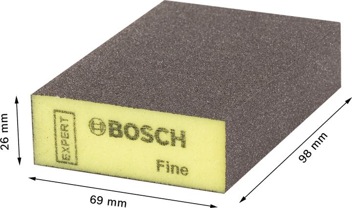 Produktbild Bosch Professional Zubehör EXPERT S471 Standard Block, 97 x 69 x 26 mm, fein (Fein)