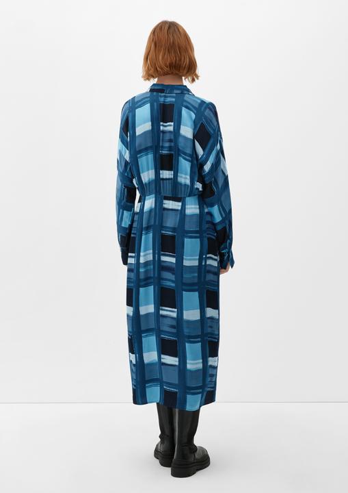 Actual product image s.Oliver Kleid Maxi-Kleid mit Allover-Muster (48)