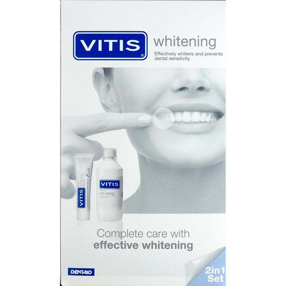 Vitis, Bleaching, Whitening 2 in 1 Set (Kit)
