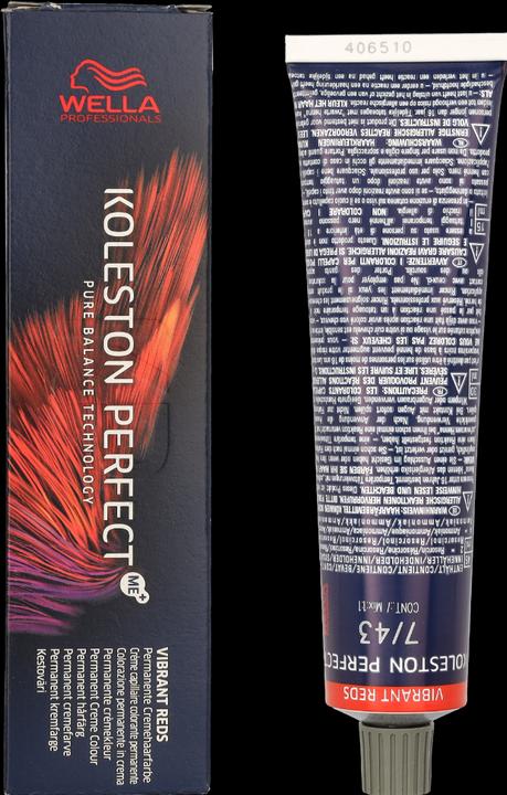 Immagine prodotto Wella KP Me+ 7/43 biondo medio rosso-oro (7/43 rosso-oro biondo medio)