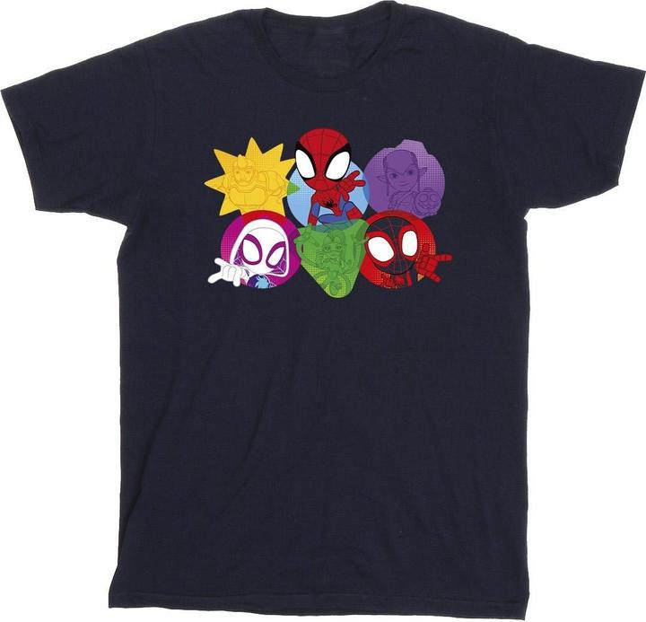 Produktbild Spidey And His Amazing Friends Faces TShirt Jungen (140, 146)