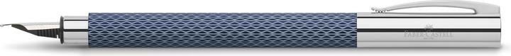 Faber-Castell Stylo-Plume Ambition OpArt Deep Water EF (Eau profonde, 1 x)