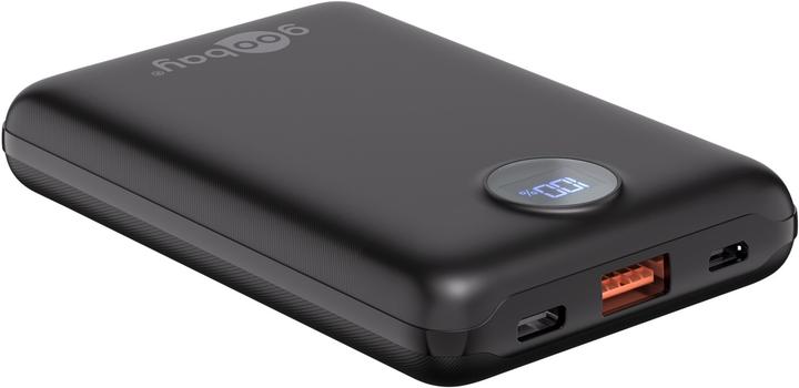 Actual product image Goobay Powerbank compact 10,000 mAh (10000 mAh, 22.50 W, 38.50 Wh)