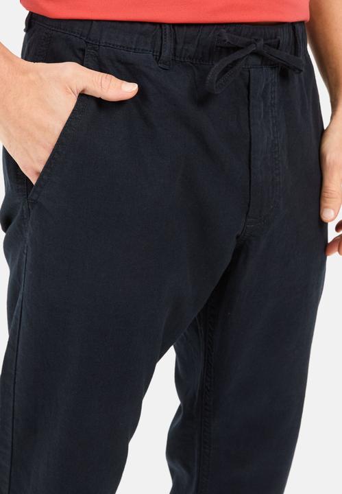 Produktbild Camel Active Chinohose mit Kordelzug aus einem Leinenmix (40)