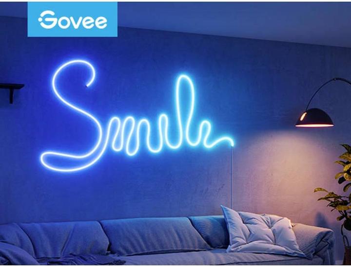 Immagine prodotto Govee Striscia luminosa al neon (RGBIC, 400 cm, Interno)