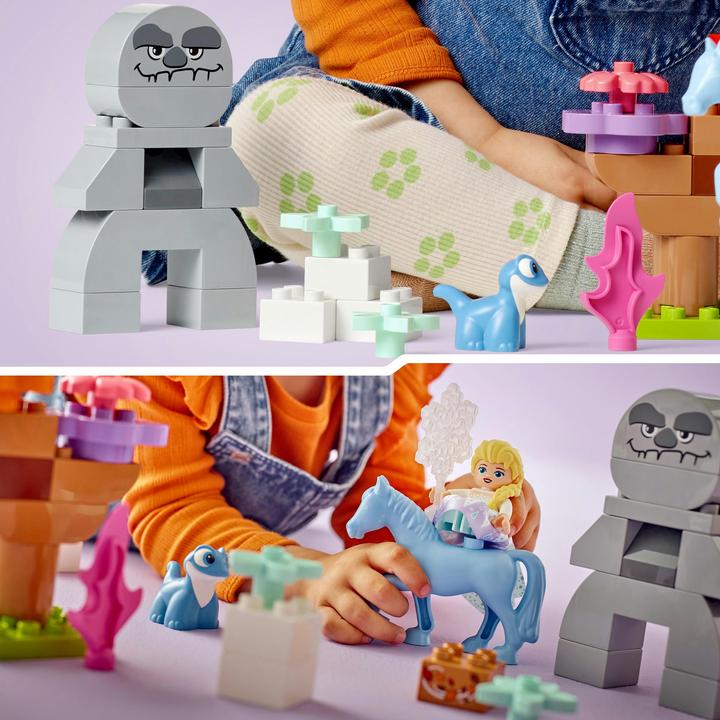 Produktbild LEGO Elsa und Bruni im Zauberwald (10418)