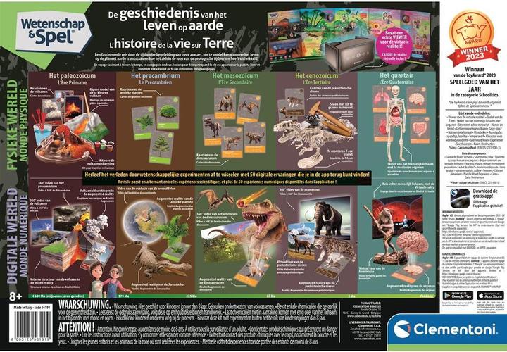Actual product image Clementoni Histoire de la vie sur la terre FR
