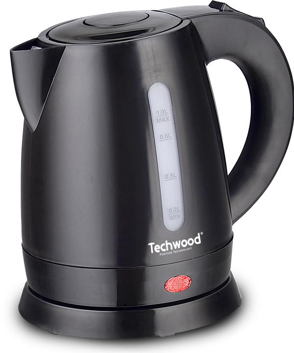 Techwood Wasserkocher 1.7 L, schwarz (1.70 l)