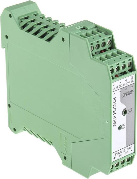 Actual product image Phoenix Contact DIN rail power supply (DIN rail
