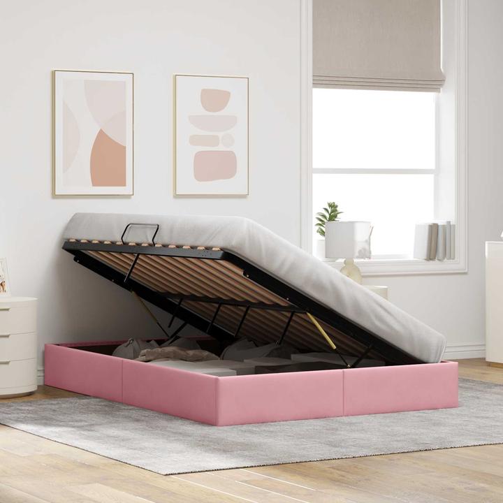 Produktbild vidaXL Aufbewahrungsbett (140 x 190 cm)