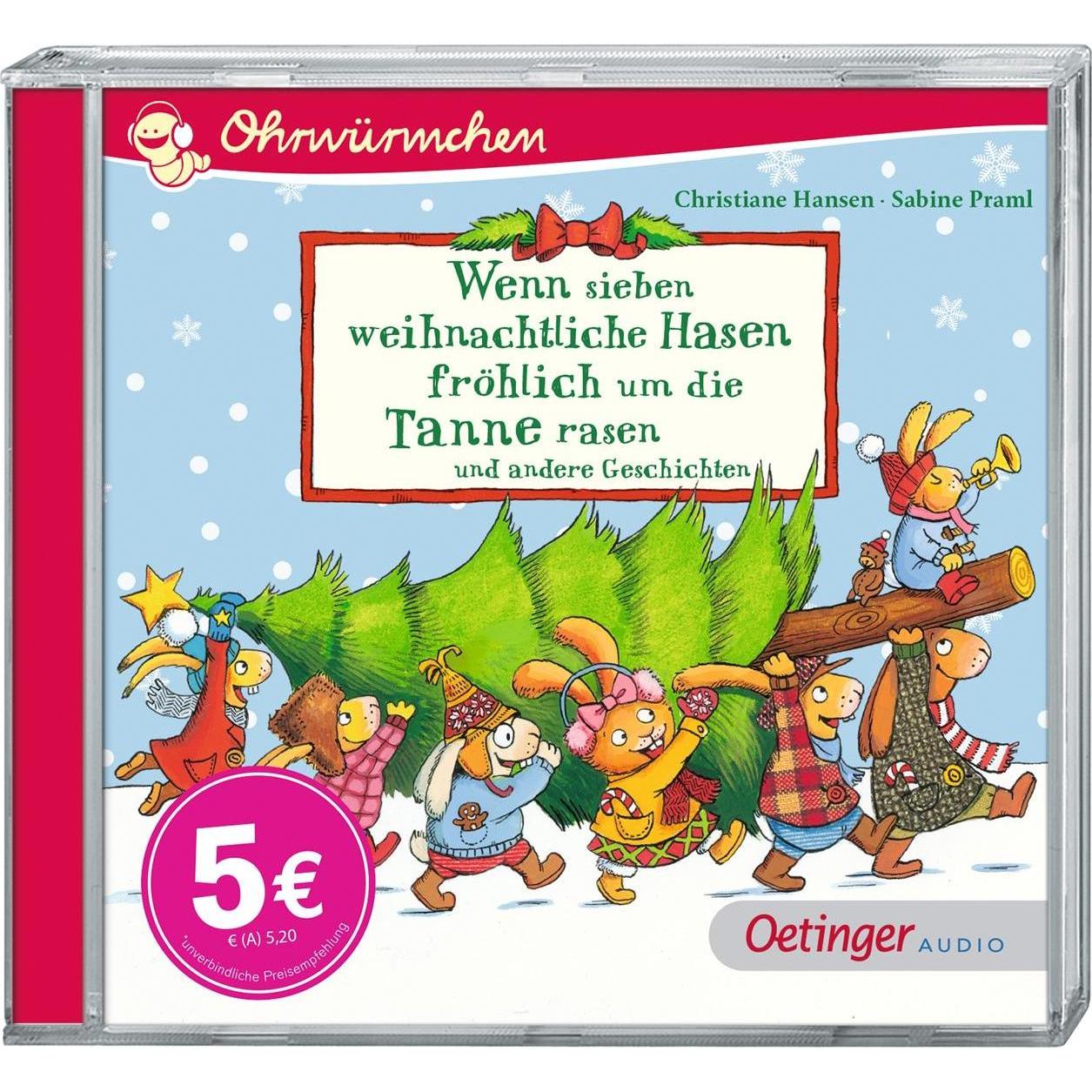 Wenn sieben weihnachtliche Hasen fröhlich um die Tannen rasen und andere Geschichten, Hörbücher von Kerstin M. Schuld, M...
