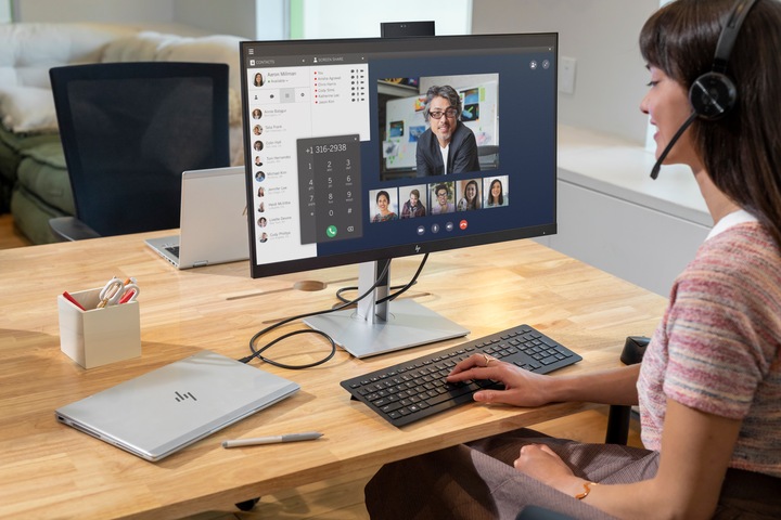 Actual product image HP E27d G4 (2560 x 1440 pixels, 27")