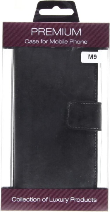 Produktbild OEM Slim Leather Book Case for HTC M9 - black 4250710561445 (HTC One M9, HTC One M9s)