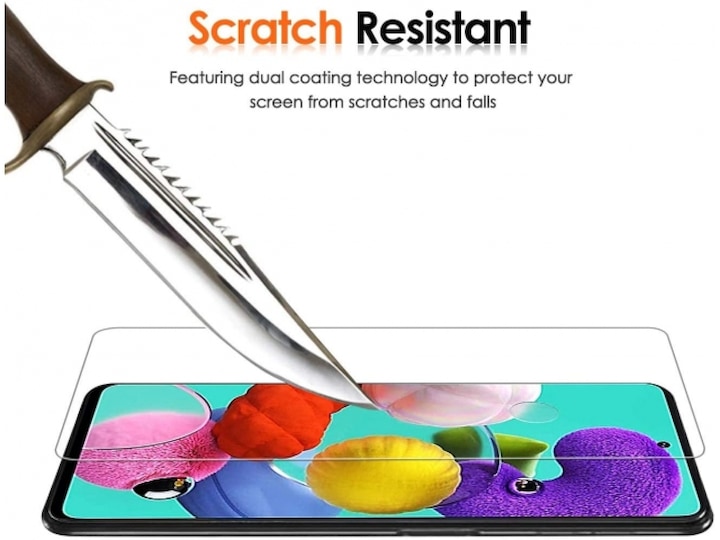 Produktbild Screenguard Samsung Galaxy A52 Panzerglas Schutzfolie Case Friendly Design (Samsung Galaxy A52)