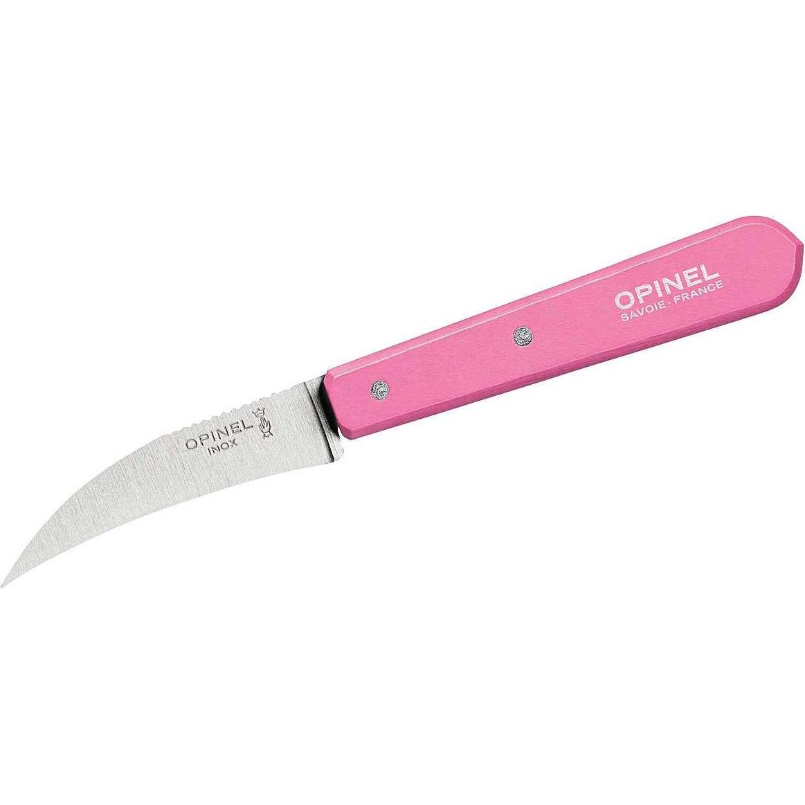 Opinel 002037 Küchenmesser No. 114 rosa Buchenholzgriff, Küchenmesser, Rosa