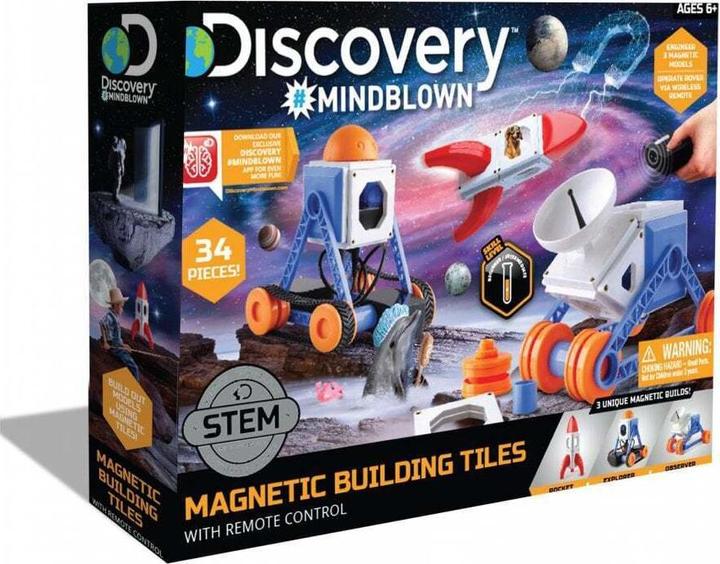 Image du produit Magni Carreaux magnétiques 34 pièces avec télécommande